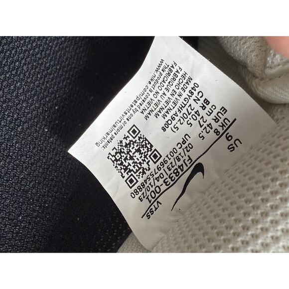 Size 9 Nike Air Force Fj4833-001 Salesman’s Sample Only 12 Made BS718 main image 7